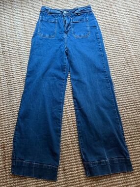 Bagatelle Collection wide leg high rise jeans